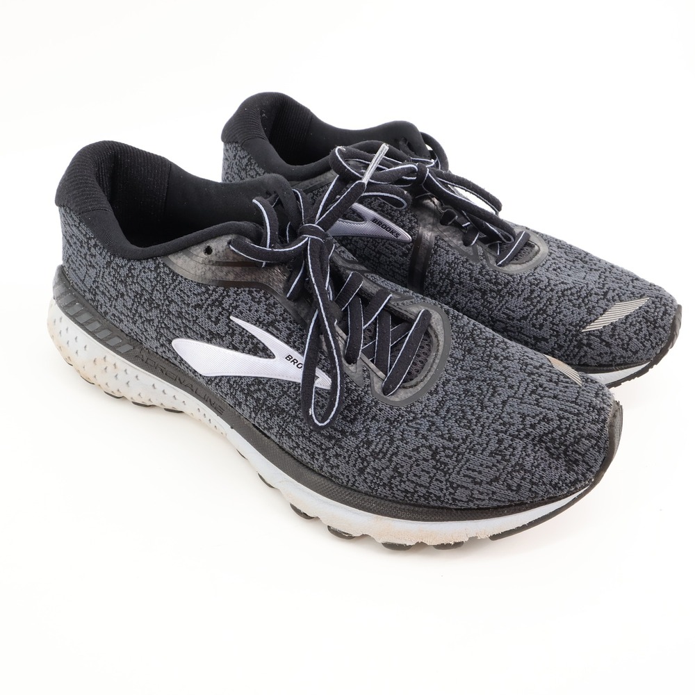 Brooks Adrenaline GTS 20 Gray Running Shoes Women's Size 10 B Medium Width